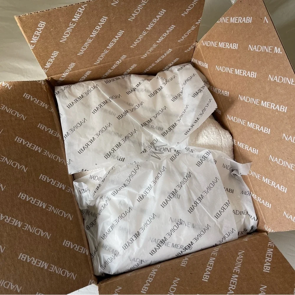 Brand New- Nadine Merabi Simone Ivory Dress 🤍✨ - Picture 15 of 15